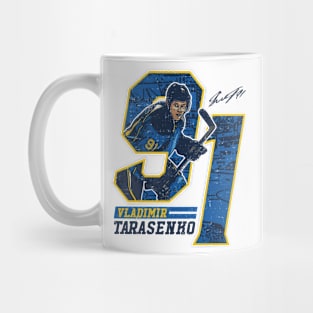 Vladimir Tarasenko St. Louis Offset Mug